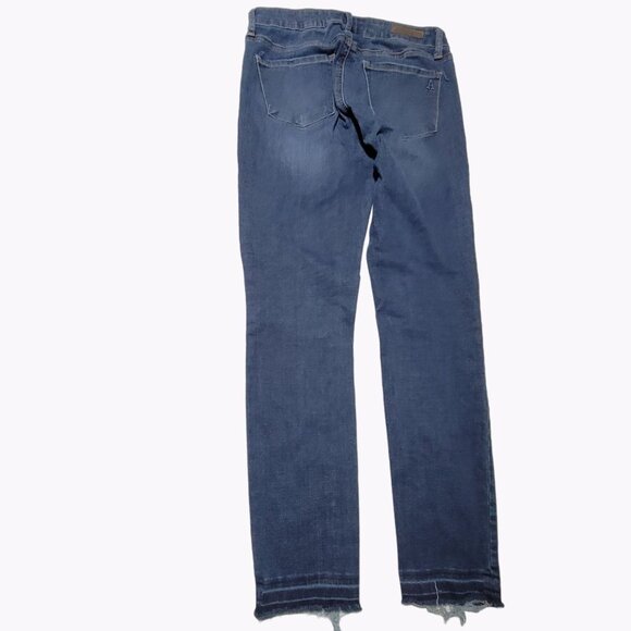 Articles Of Society Jeans Womens Size 26 Skinny Low Rise Medium Wash Denim Pants - Picture 3 of 7